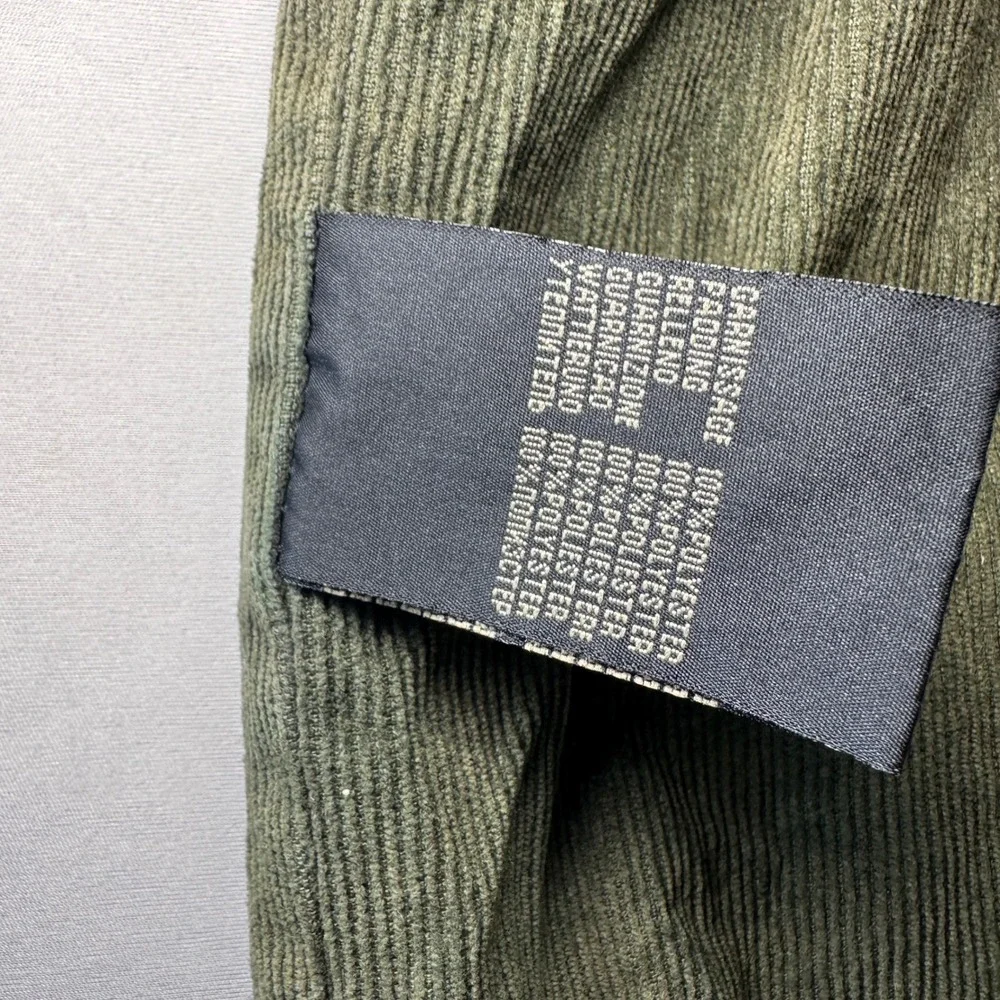 Vintage Chevignon Reversible Quilted Vest XXL Corduroy Hunting 90s‎ Gorpcore